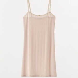 Zara Pointelle Lace Dress